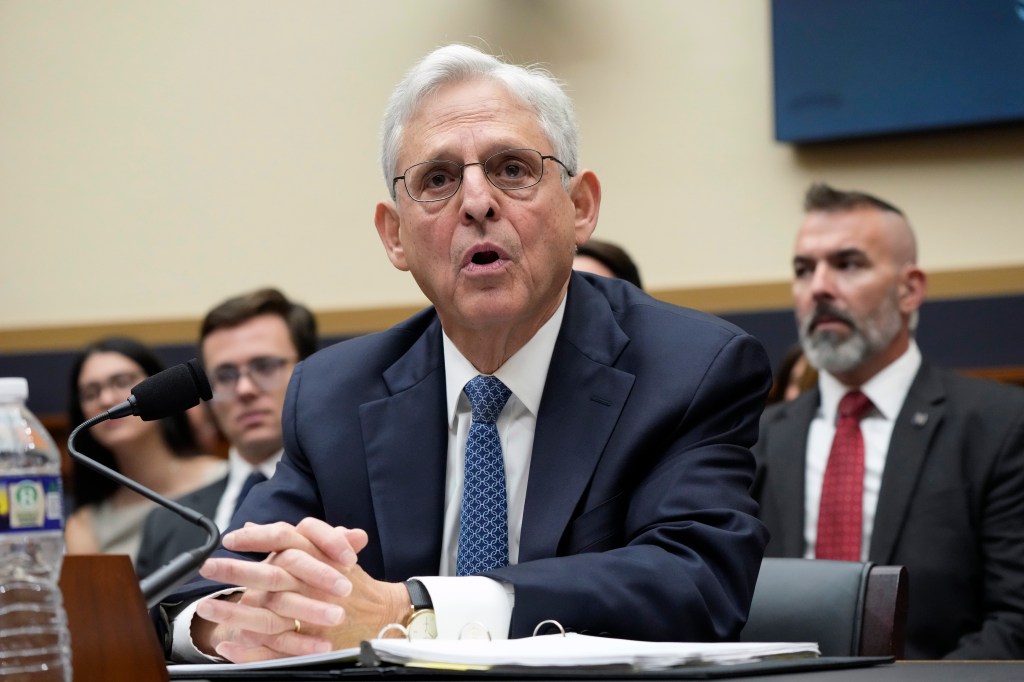 Attorney General Merrick Garland insisted to lawmakers Wednesday that the Hunter Biden investigation never faced obstacles from President Biden’s Justice Department — but refused to say whether he’s spoken to special counsel David Weiss or anyone else about the sprawling probe. 